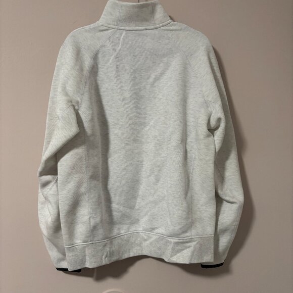 Nike Tech Fleece 1/4 Zip Sweatshirt Grey FB7998-051 Men's Pullover Size L - Picture 4 of 4